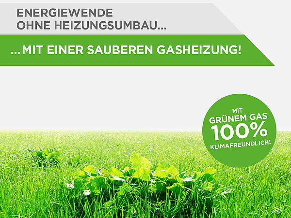 Heizen mit Grünem Gas