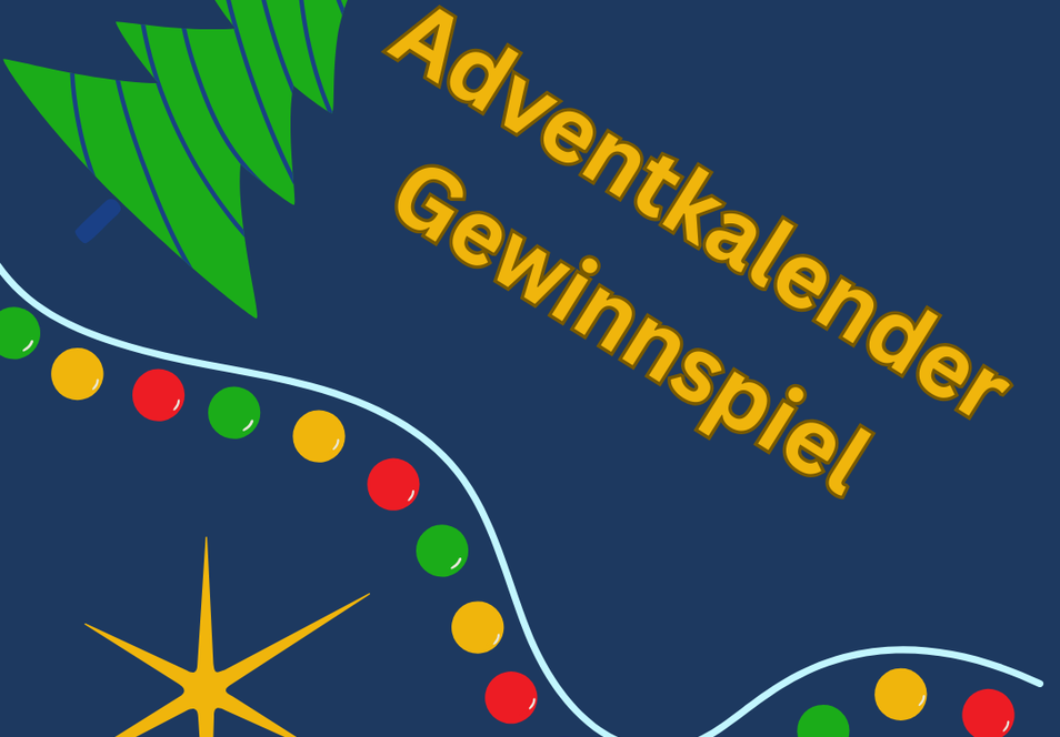 Hinweis für online Adventkalender und Gewinnspiel