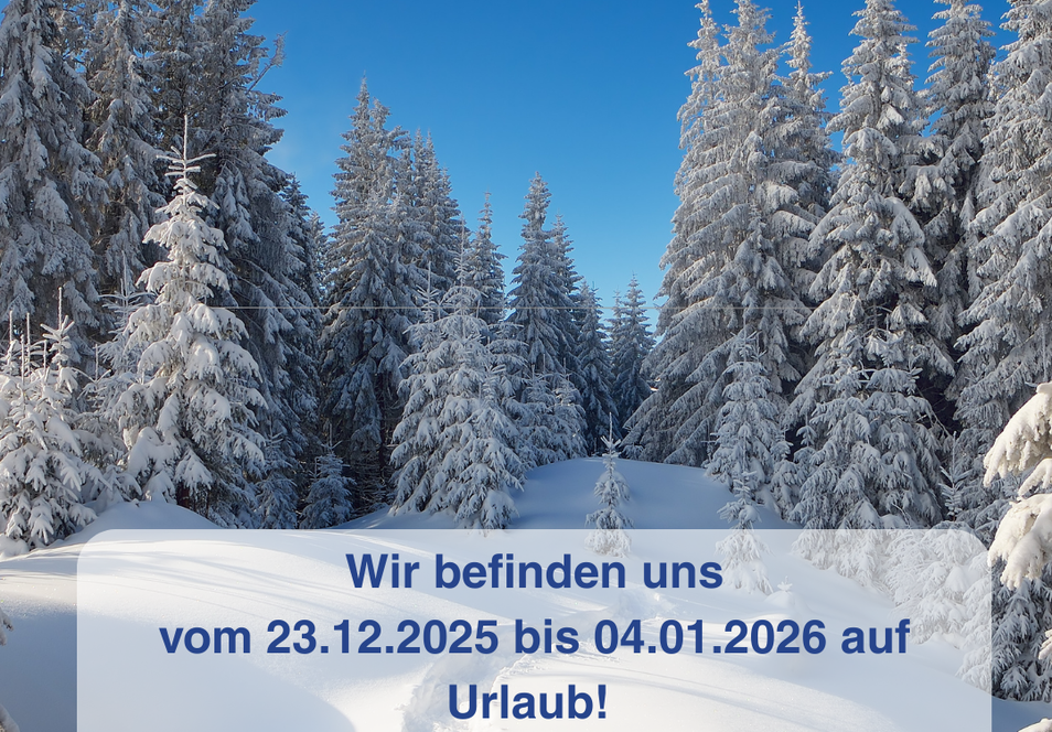 Betriebsurlaub Info